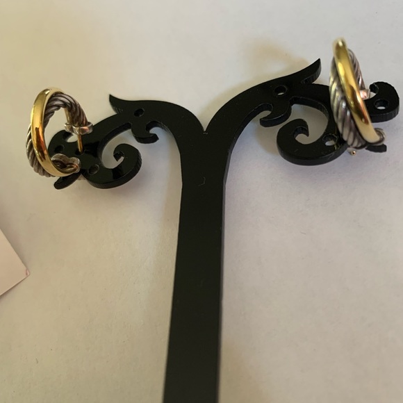 David Yurman small hoop earrings - Picture 2 of 6